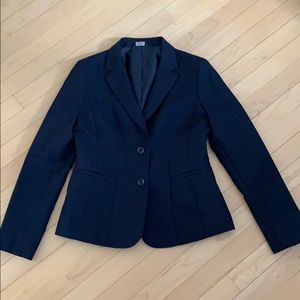 Anti-wrinkle blue blazer